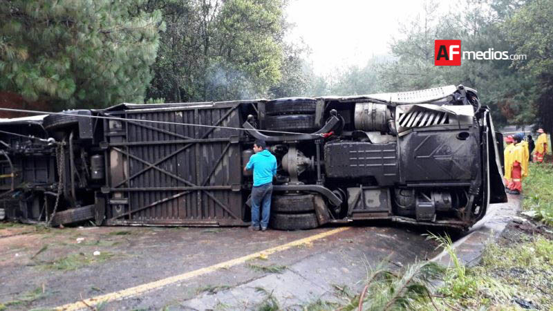 Autob S Cae A Barranco En La Siglo Xxi Saldo Una Persona Muerta Y