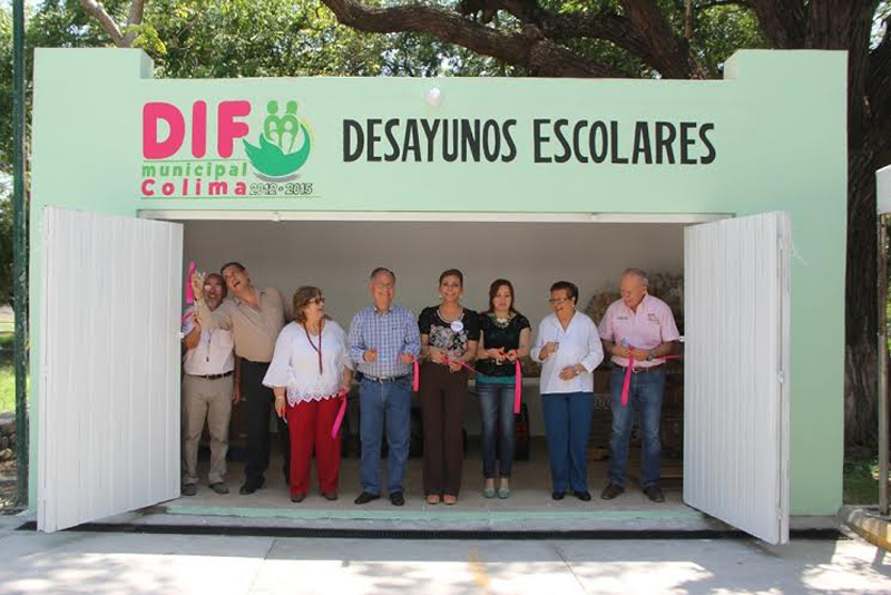 DIF municipal Colima inaugura bodega para desayunos escolares | AFmedios .-  Agencia de Noticias